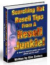 Resell Tips From a Resell Junkie eBook