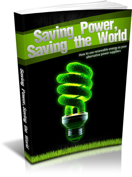 Saving Power Saving The World eBook