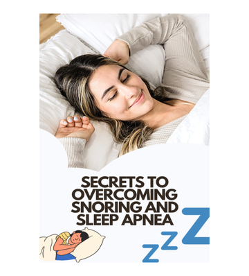 Secrets To Overcoming Snoring And Sleep Apnea