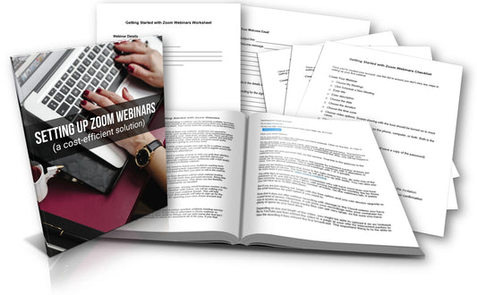 Setting Up Zoom Webinars eBook