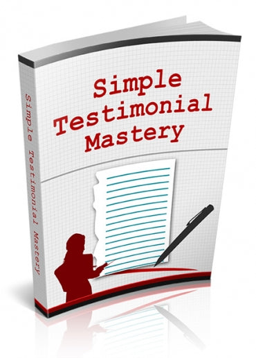 Simple Testimonial Mastery eBook