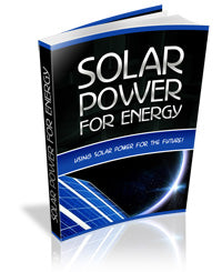 Solar Power for Energy eBook