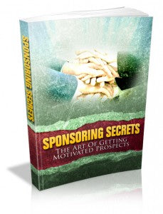 Sponsoring Secrets eBook
