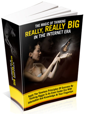 The Magic Of Thinking Really Big In The Internet Era eBook
