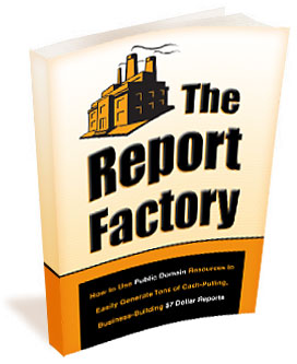 The Report Factory eBook