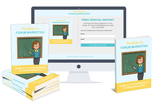 The Rules To Forum Marketing eBook