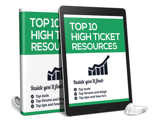 Top 10 High Ticket Resources AudioBook and eBook